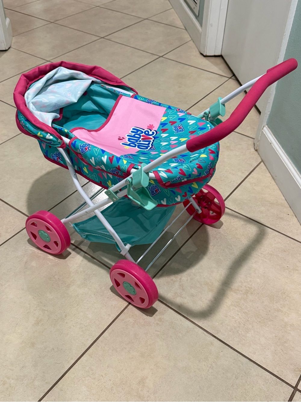 Baby Alive Doll Pram Stroller